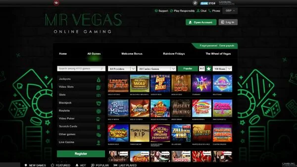 Mr Vegas screenshot
